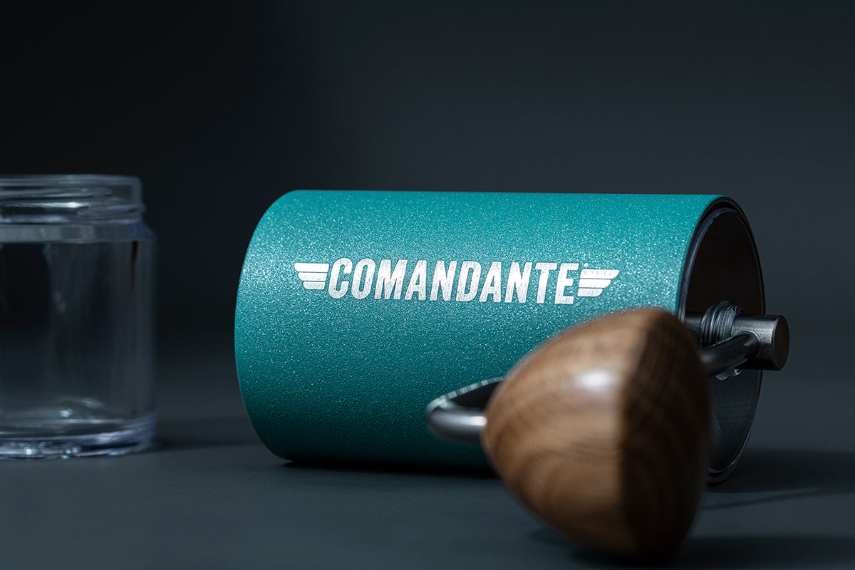 Comandante C40 Nitro Blade Coffee Grinder MK4 (Alpine Lagoon) – Ground  Coffee Society